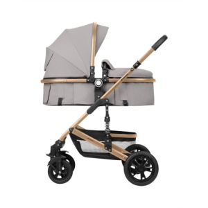 Kikka boo kolica za bebe 3u1 AMAIA Light Grey 2024 - Img 4