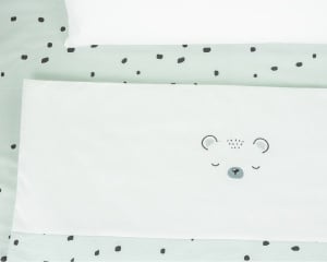 Kikka Boo posteljina za kolijevku 5pcs Bear with me Mint - Img 2