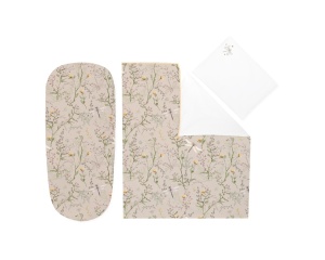 Kikka Boo posteljina za korpu 6pcs Secret Garden Beige