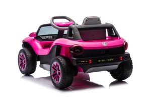 Kikka Boo Punjivi dječiji automobil VW E-Bugi – roze - Img 5