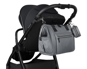 Kikka Boo torba za mame Maxi Grey 2025 - Img 7
