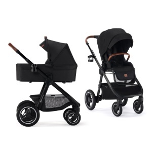 KINDERKRAFT EVERYDAY KOLICA ZA BEBE SET 2U1 BLACK