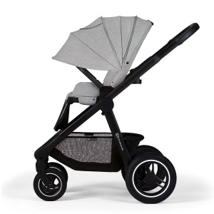 KINDERKRAFT EVERYDAY KOLICA ZA BEBE SET LIGHT GRAY - Img 4
