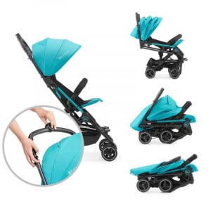 KINDERKRAFT KIŠOBRAN KOLICA MINI DOT GREY - Img 3