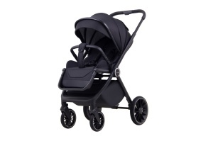 LA MAMA ALVI kolica za bebe 3u1 - black - Img 2
