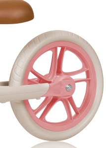 Lionelo Alex Plus – balans bicikl Pink Rose - Img 9
