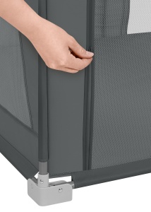 Lionelo Florence – sklopiva ogradica za djecu Grey Graphite - Img 10