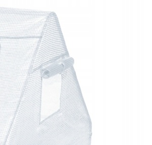 Mini baštenski plastenik bijeli 180 × 140 × 94 cm - Img 3