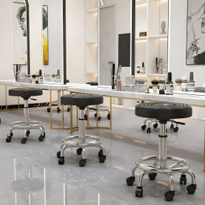 ROTIRAJUĆA STOLICA, PODESIVA, ZA SALON - ORDINACIJU MODERNO 14 - Img 3