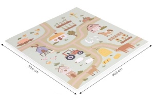 Velika podloga za igru EVA FOAM Farma 02 90.5x90.5 cm 21 dio ECOTOYS - Img 5
