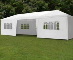 Baštenski šator, 3x9 m, 8 stranica, white, MultiGarden - Img 5