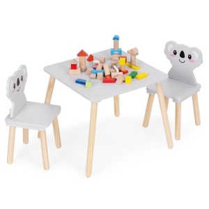 Dječiji set namještaja Koala – sto + 2 stolice , ECOTOYS - Img 5