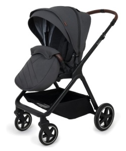 Jungle LUMI kolica za bebe 3u1 sa i-Size auto sjedištem - Siva - Img 2