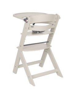 Kikka Boo drvena stolica za hranjenje Nordy Light Beige - Img 7