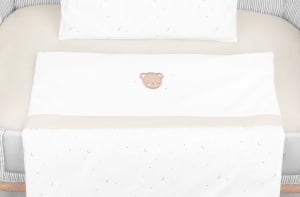 Kikka Boo posteljina za kolijevku 5pcs Dream Big Beige - Img 2