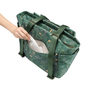 Kikka boo torba za majku Florence Secret Garden Green - Img 8