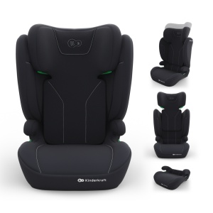 KINDERKRAFT AUTOSJEDISTE I-SPARK 2 PLUS I SIZE BLACK
