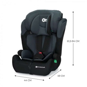 KINDERKRAFT AUTOSJEDITŠE COMFORT UP I-SIZE 76-150CM BLACK - Img 4