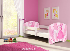 KREVET ZA DJECU WHITE 140x70cm ACMA 2 - 08