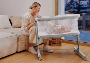 Lionelo Aurora – krevetac uz roditeljski krevet 3u1 Beige Cappuccino - Img 3