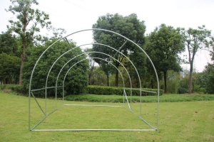 Plastenik tunnel, 3x2x2 m, multi-season, metalni ram, bijela folija, 2 ulaza - Img 8