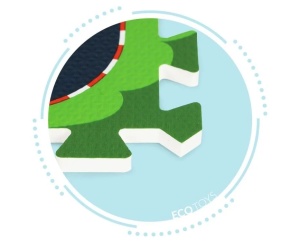 PODLOGA ZA IGRU PUZZLE CITY ECOTOYS - Img 5
