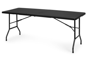 SKLOPIVI STO 180cm - CRNI - Img 3