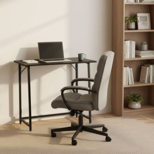 Sklopivi sto za kompjuter 80x45 cm laptop Table black ModernHome - Img 3