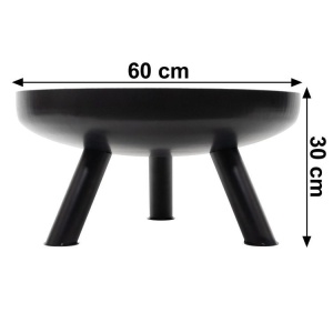 Baštensko ognjište 60 cm, od livenog gvožđa - Img 11