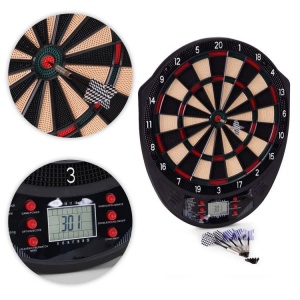 Elektronski pikado 41 cm sa LCD ekranom, 26 igara, set sa 6 pikada - Img 7