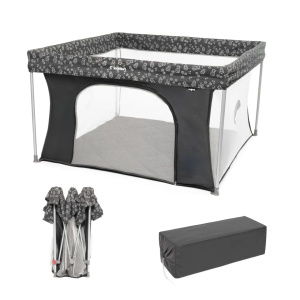 Kidnort Snoen ogradica za bebe black