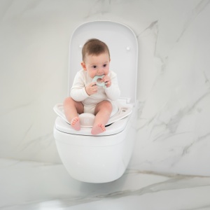 Kikka Boo adapter za WC šolju sa mekim jastučićem Hippo Pink - Img 2