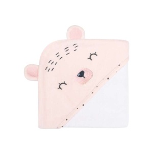 Kikka boo peškir 90x90cm BEAR WITH ME PINK