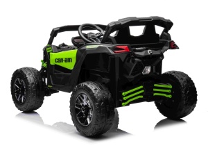 Kikka Boo Punjivi dječiji automobil Can Am Maverick UTV Green - Img 3