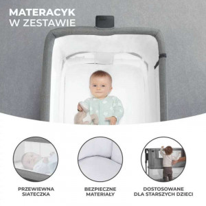 KINDEKRAFT KOLIJEVKA NESTE GROW - DARK GREY - Img 4