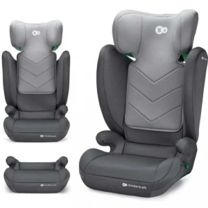 KINDERKRAFT AUTOSJEDIŠTE I-SPARK I SIZE GREY - Img 1
