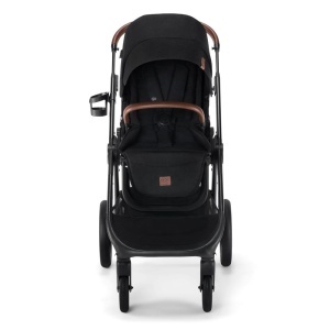 KINDERKRAFT EVERYDAY KOLICA ZA BEBE SET 2U1 BLACK - Img 6