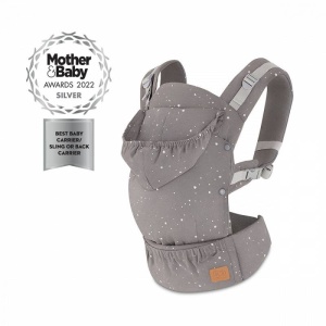 KINDERKRAFT HUGGY NOSILJKA ZA BEBU GREY - Img 1