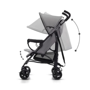 KINDERKRAFT KOLICA ZA BEBE TIK STONE GREY - Img 2