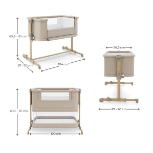 KINDERKRAFT KOLIJEVKA NESTE GROW 2 BEIGE - Img 11
