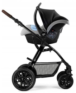 Kinderkraft MOOV dječija kolica 3 u 1 – Grey Melange - Img 6