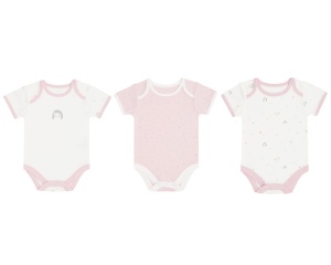 Komplet bodija za novorođenčad, 3pcs, 0-3m Hedge-Hugs