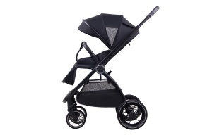 LA MAMA TRIO kolica za bebe 3u1 - black - Img 4