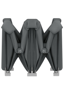 Lionelo Florence – sklopiva ogradica za djecu Grey Graphite - Img 7
