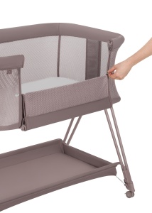 Lionelo Luna – krevetac uz roditeljski krevet 2u1 Beige Taupe - Img 6