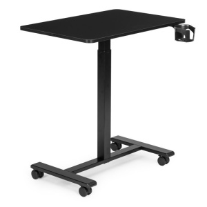 Mobilni podesivi sto 70x48 cm Laptop sto sa podesavanjem visine 71.5–112 cm Black ModernHome - Img 5