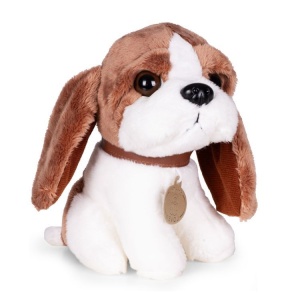 Plišana igračka za decu, štene Beagle, torba + četka za negu - Img 5