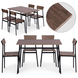 Trpezarijski Set Sto + 4 stolice MALMO ModernHome - Img 2