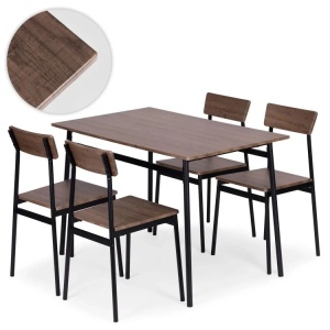 Trpezarijski Set Sto + 4 stolice MALMO ModernHome