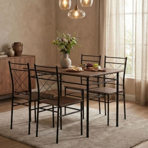 Trpezarijski Set Sto + 4 Stolice VERONA ModernHome - Img 13